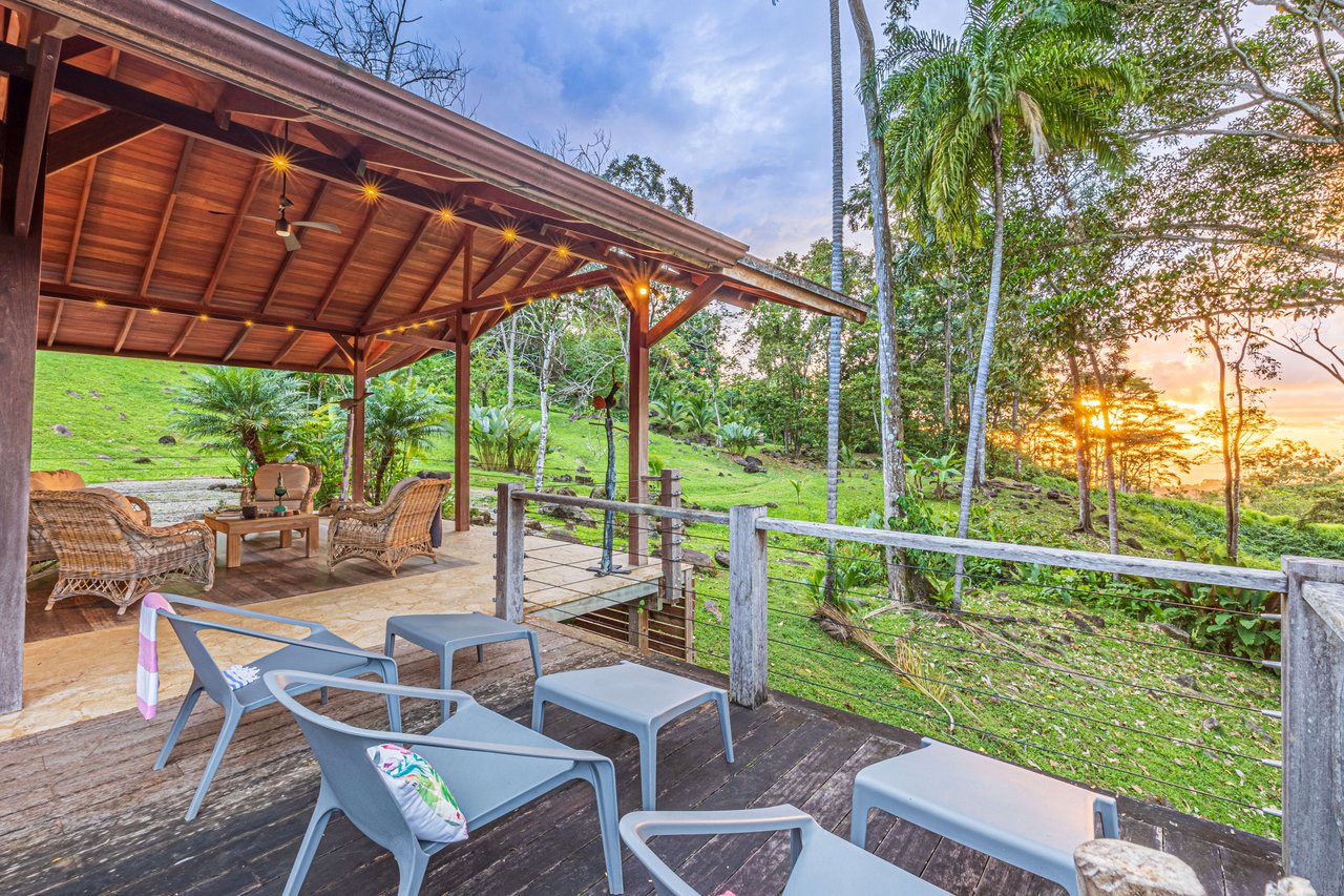 Embrace Harmony in Nature on 12 Acres of Mountain and Ocean view Serenity