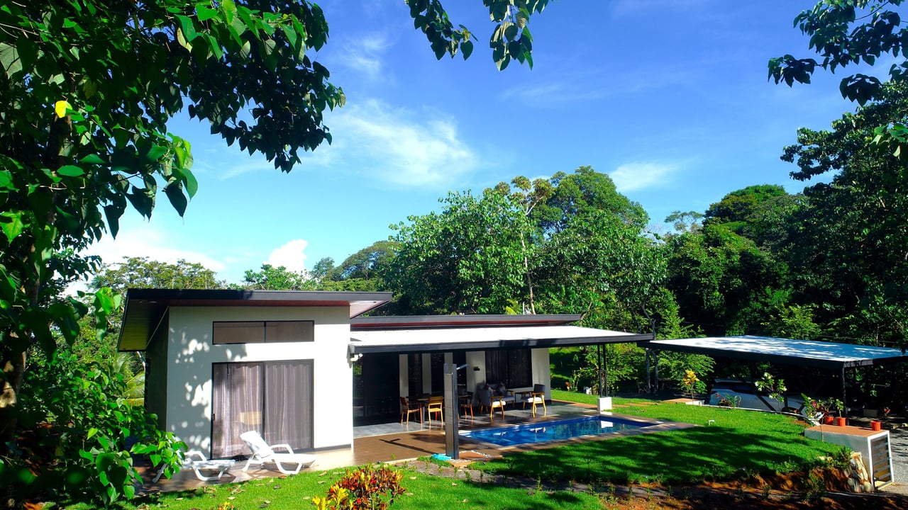 2-Bedroom, Brand New Modern House In Jungle Community On Calle Tucan.