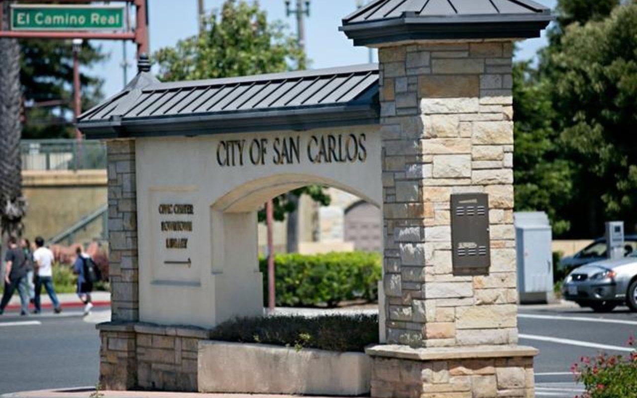 City of San Carlos Sign 