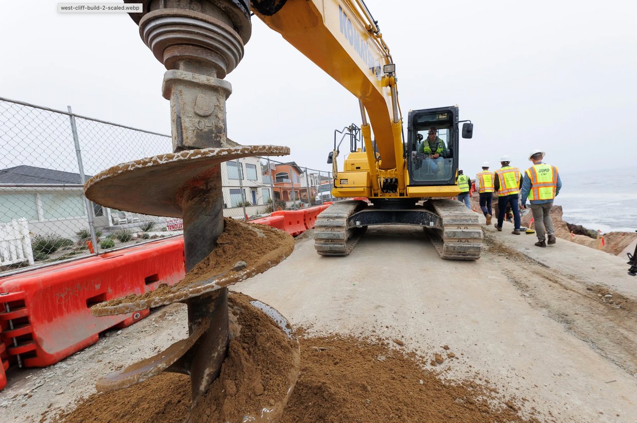 As West Cliff Repairs Continue, Crews Call Scale of Work ‘Unprecedented’