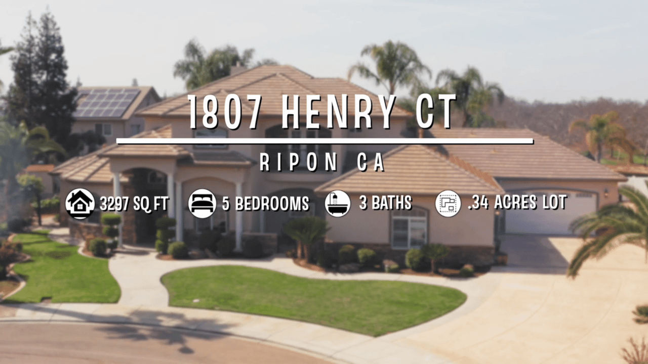 1807 Henry Ct. Ripon CA 95366