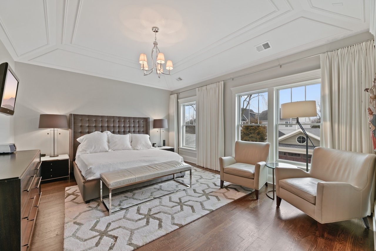 charming home in the coveted Old Town area of Western Springs is spectacular