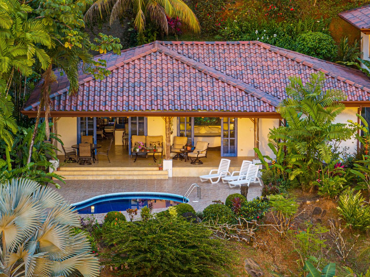  Ocean View Home on 5 acres with Stream