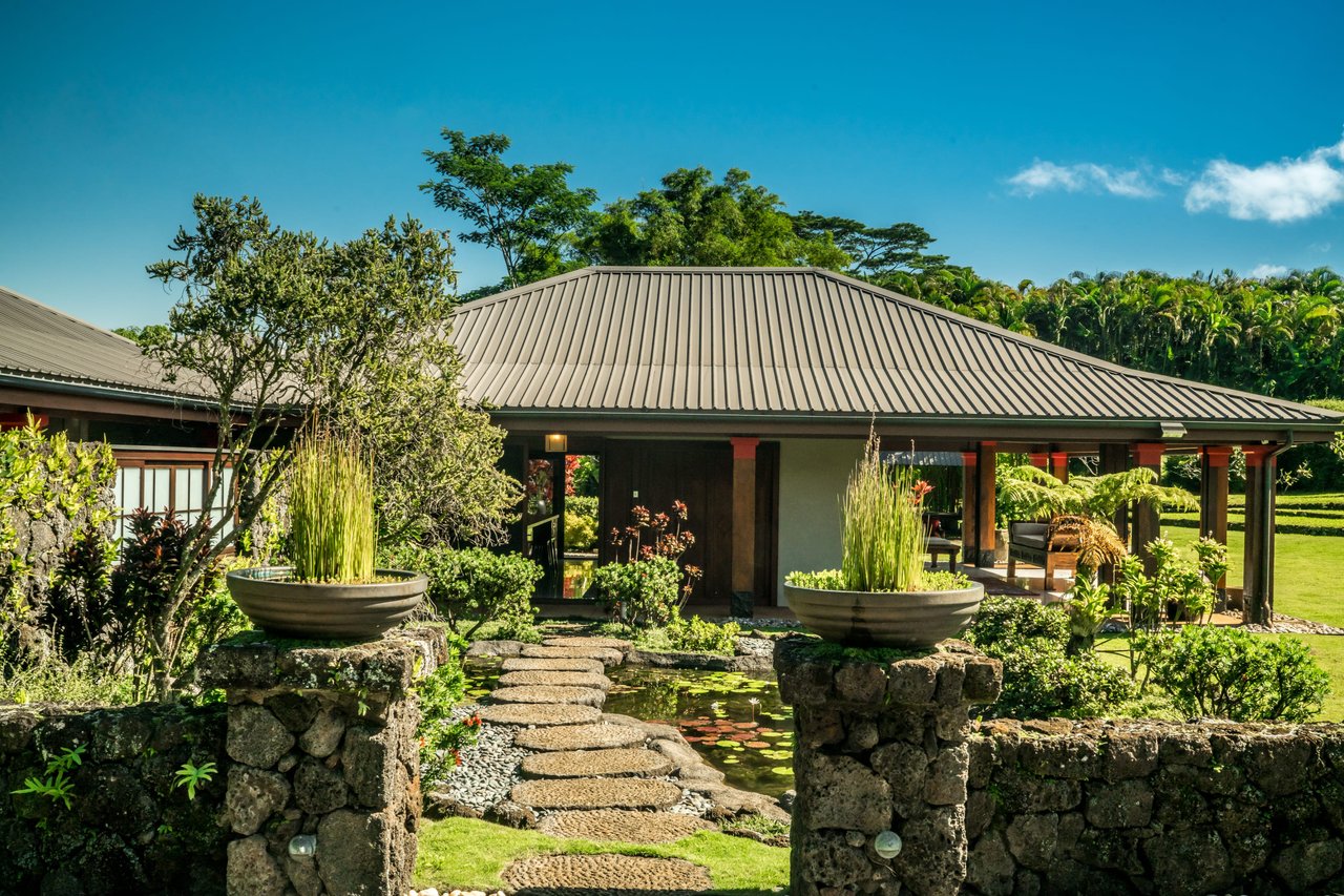 Impeccably Crafted Stunner With Mountain Views and Japanese Gardens