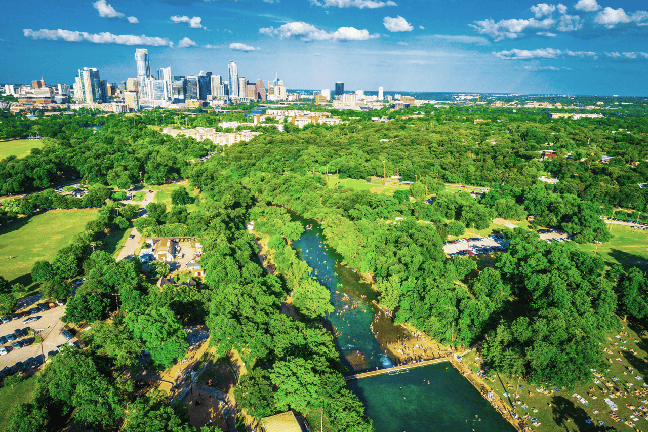 Barton Hills and Zilker