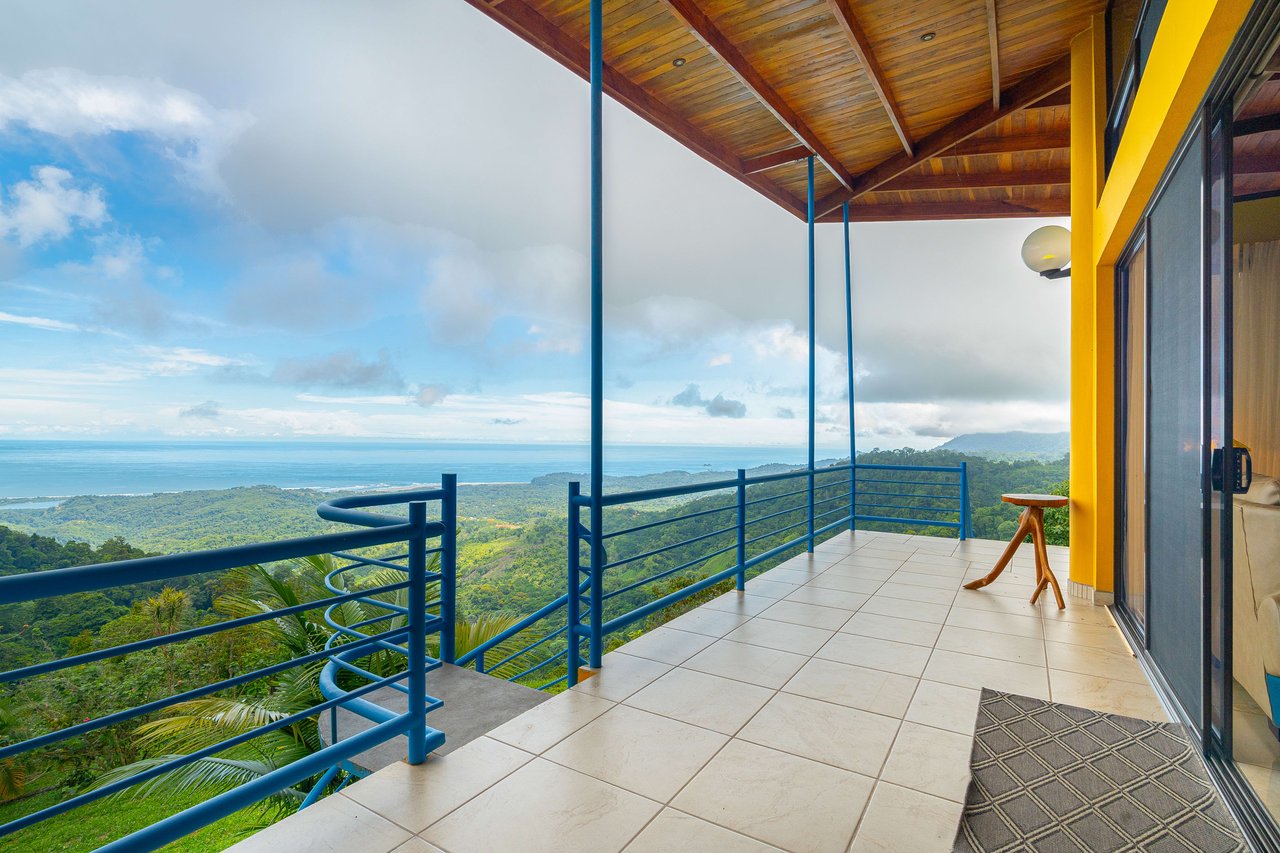 Luxury Ocean View 4-Bedroom Villa For Sale Overlooking the Village of Ojochal