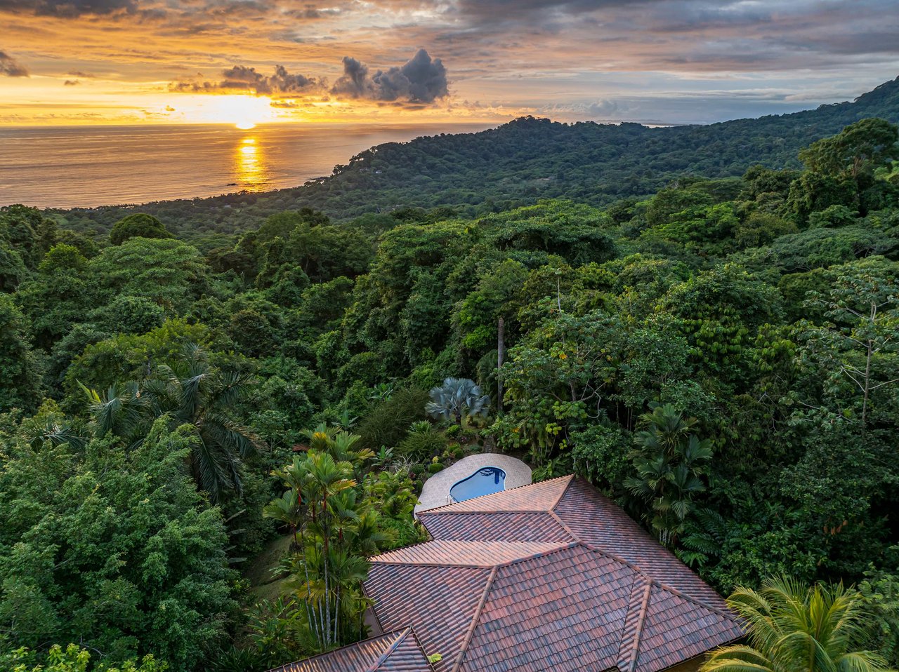  Ocean View Home on 5 acres with Stream