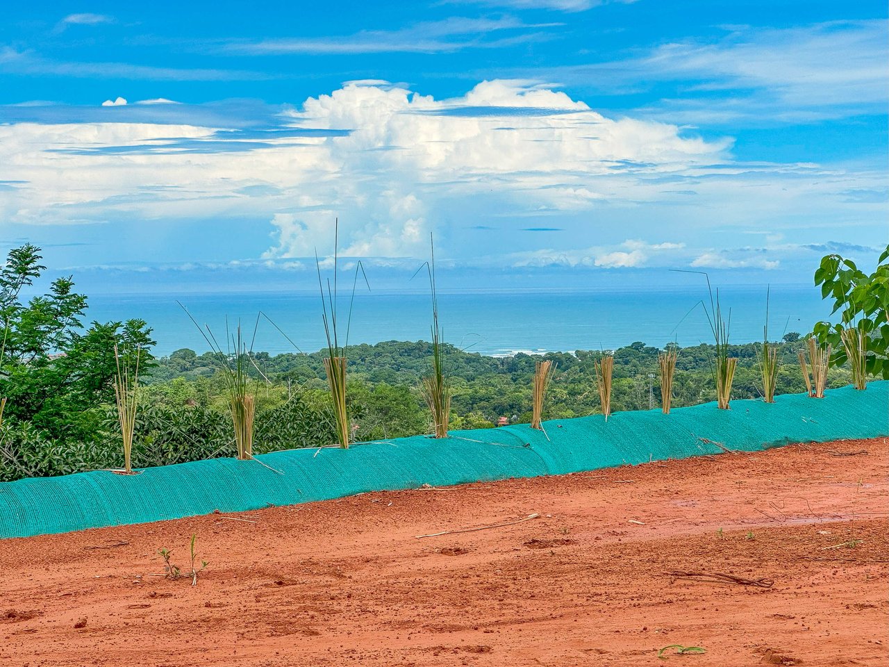 5 Acre Lot With A Sweeping Ocean And Sunset View, Ojochal Phase 9. LEGAL WATER!