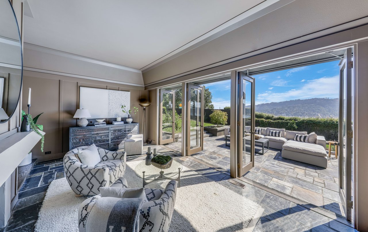 Stylish and Renovated with Sweeping Views Across the Bay