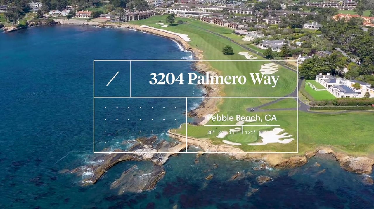 3204 Palmero Way in Pebble Beach