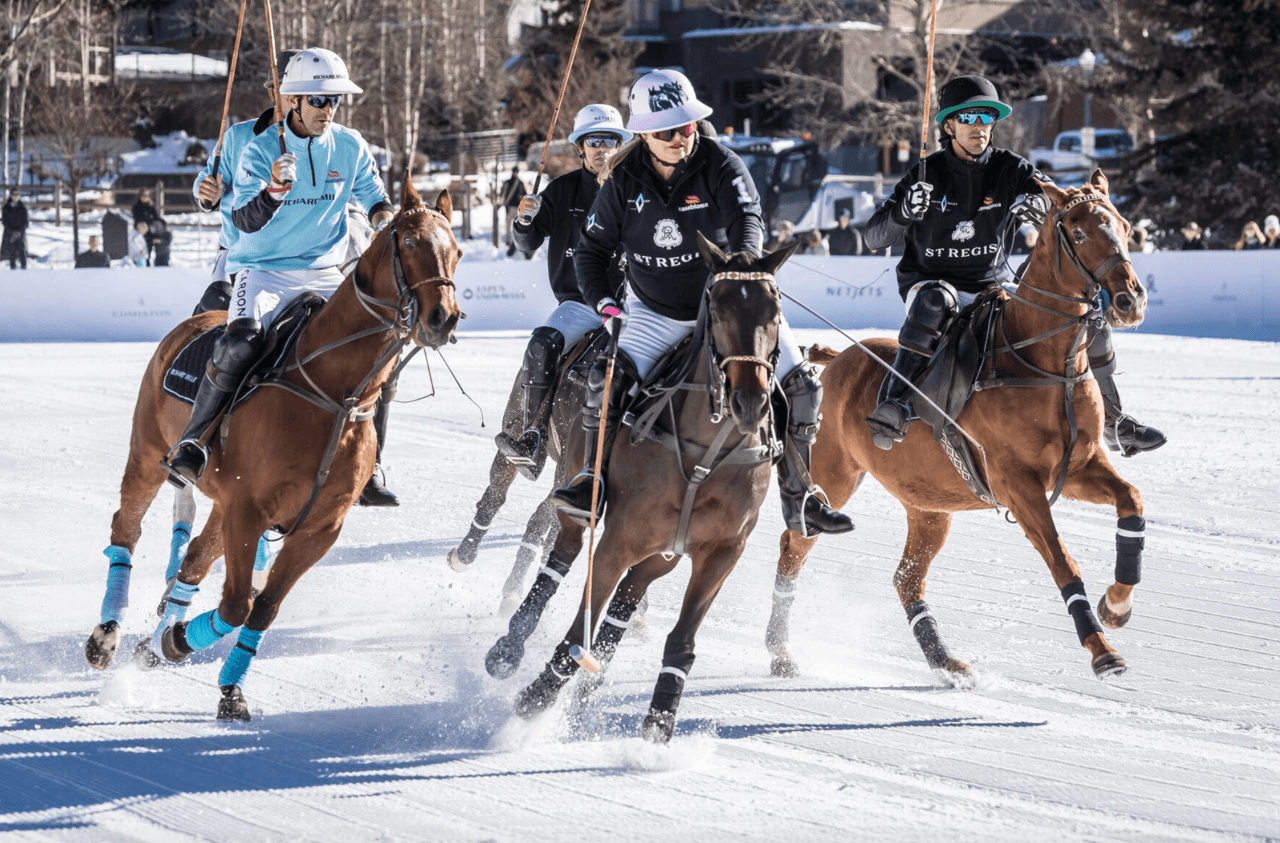 Snow Polo Kicks Off Winter in Aspen