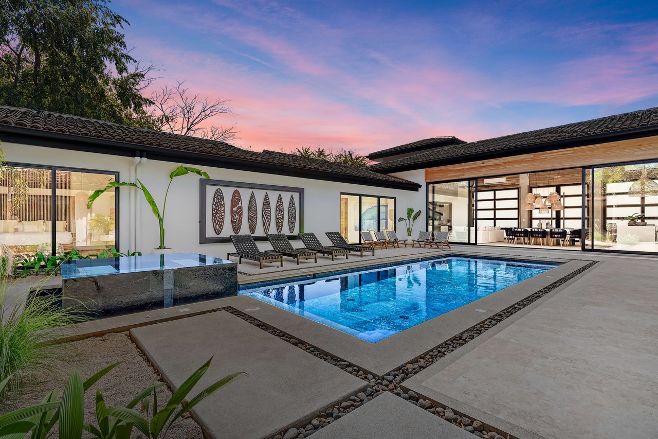 Villa Blanca | Enchanting Brand New 8 Bedroom Villa in the Sought-After Gated Community of Hacienda Pinilla