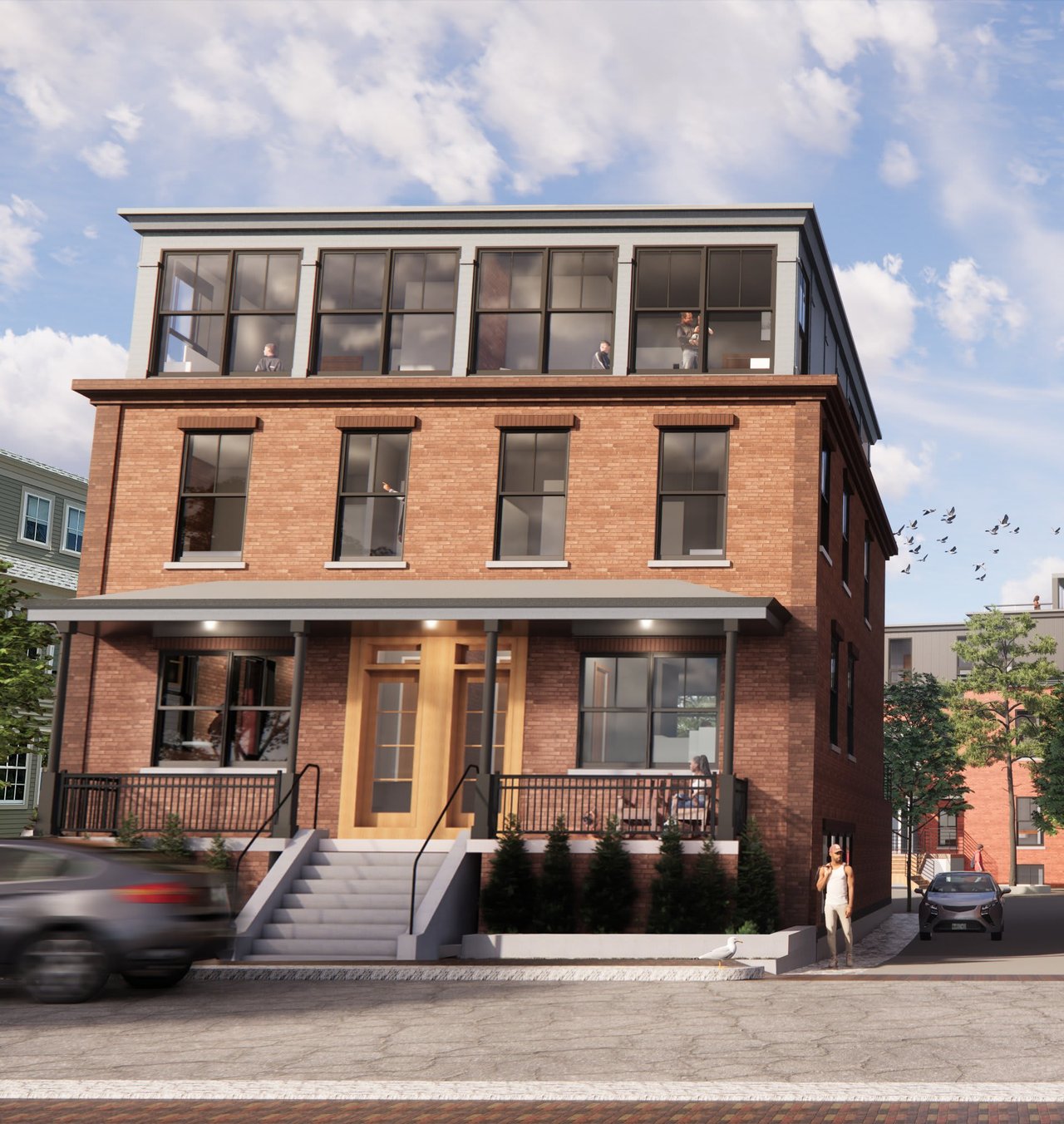 Townhouses & Carriage House at Carleton West