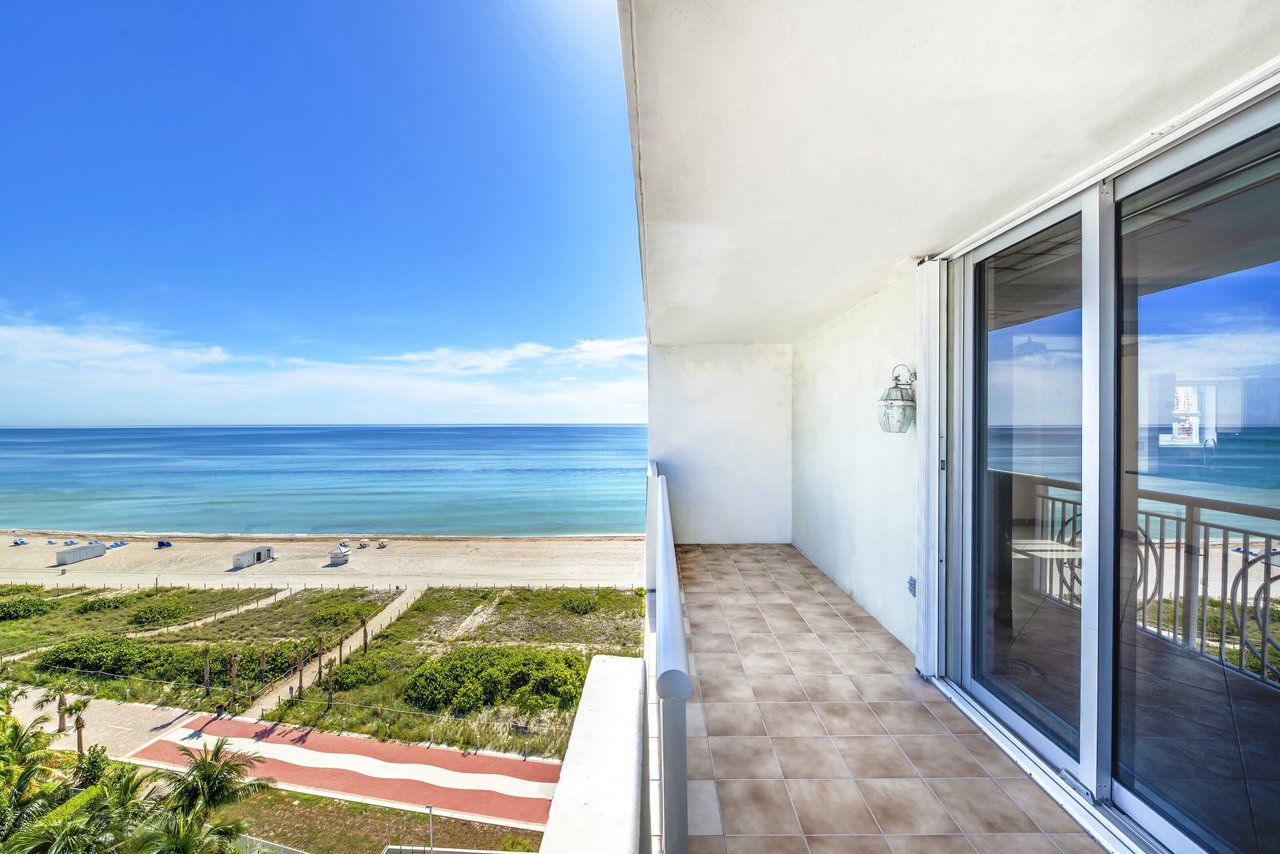 Oceanfront, Spacious Corner Unit in Full Service, Mid-Beach Building!