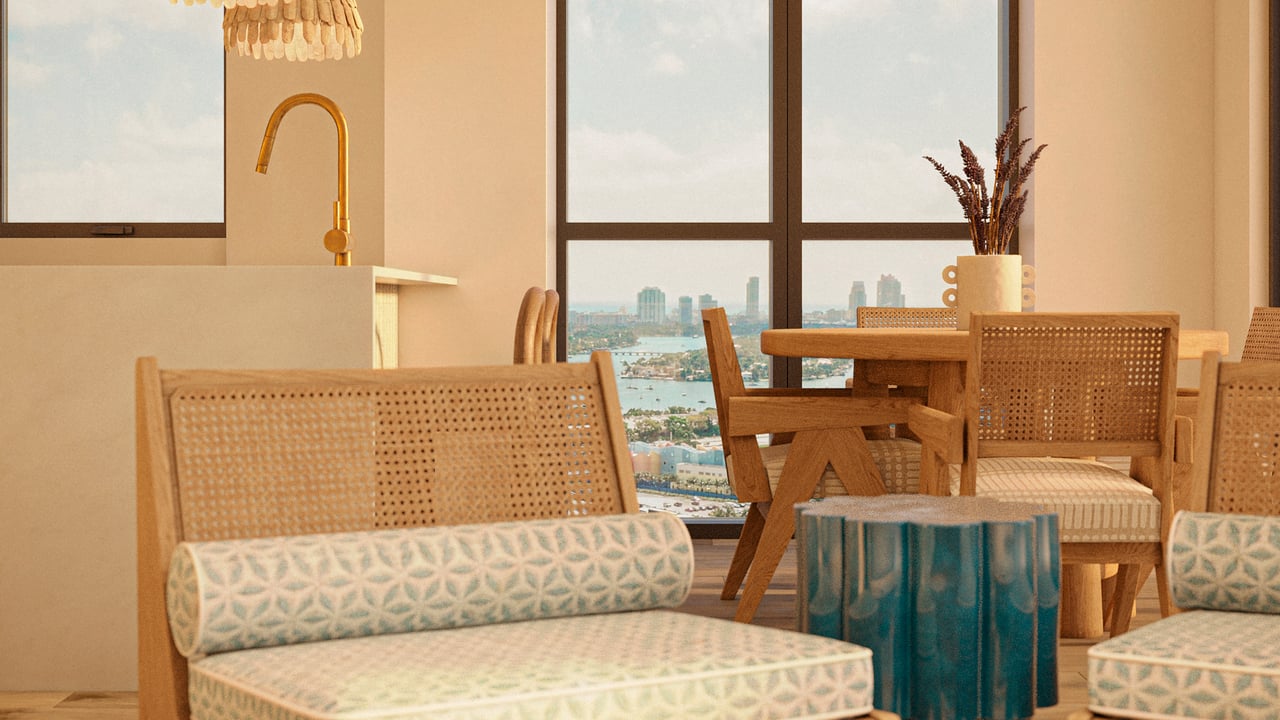 Flow House living room 