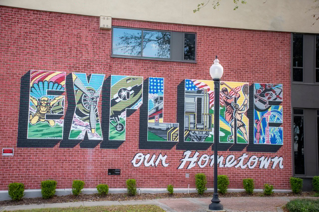 Downtown Zephyrhills Main Street view near Two Rivers — Photo by Michelle Guzman / Coldwell Banker AquaTerra.”