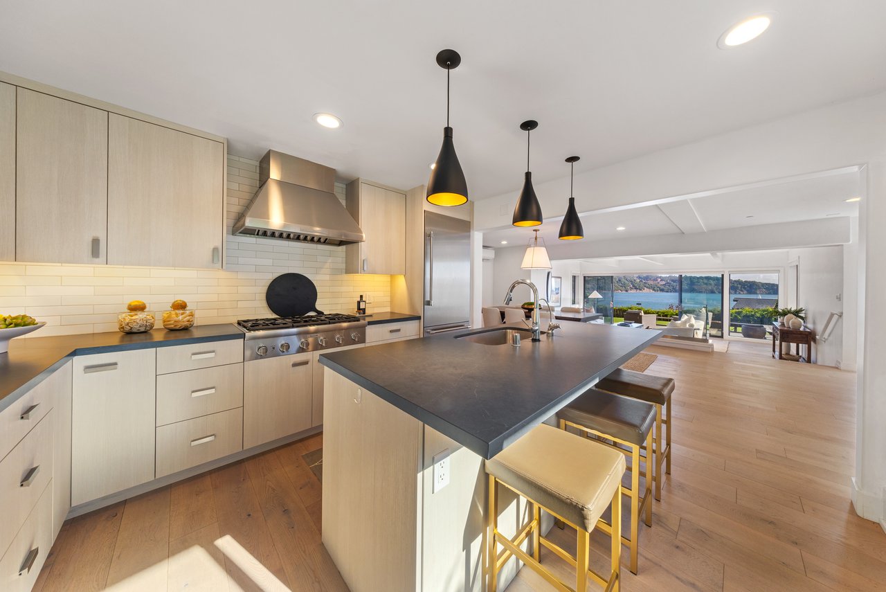 Picturesque Views of Angel Island and the Golden Gate Bridge