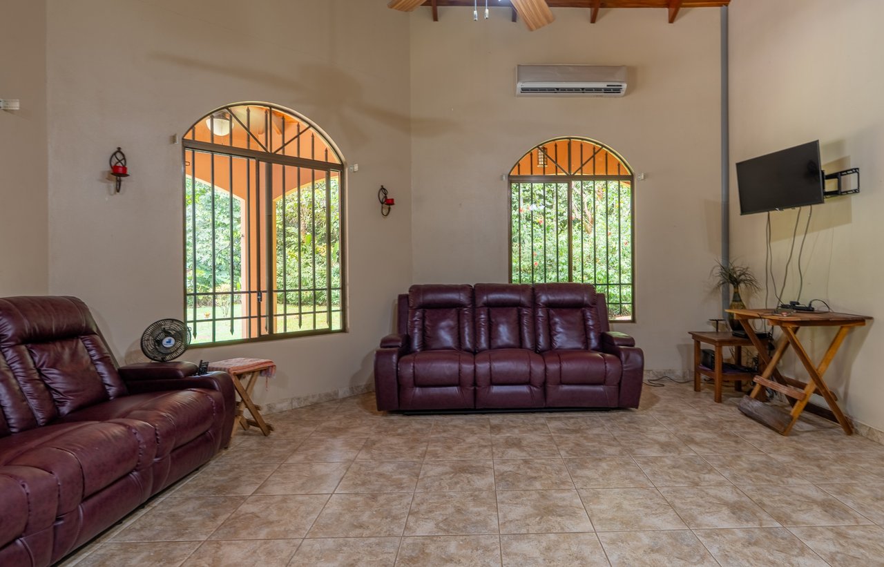 Ojochal Home for Sale with Pool, Creek & 1.6 Acres