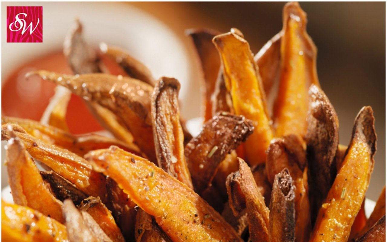 Spicy Sweet Potato Oven Fries