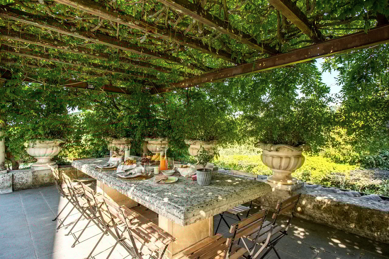 Map of Family Rental Retreat in Tuscany