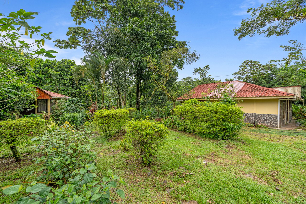 Casa Colibri with two small apartments | Bordered by the Bijagua River and Bijagua Creek.