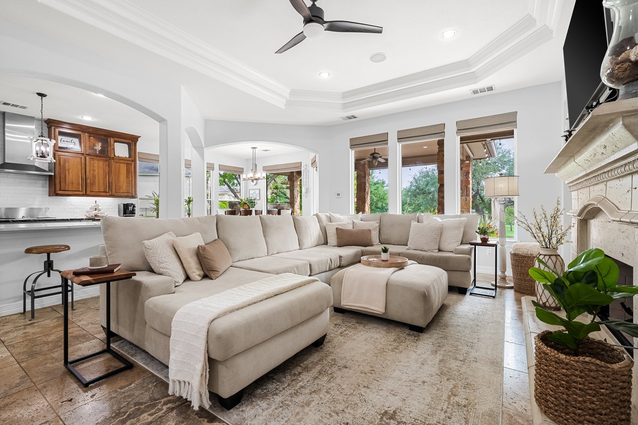 Luxurious Golf Course Estate with Unmatched Views & Resort-Style Backyard | Overlooking the Scenic 13th Hole Fairway at UT Golf Club in Steiner Ranch