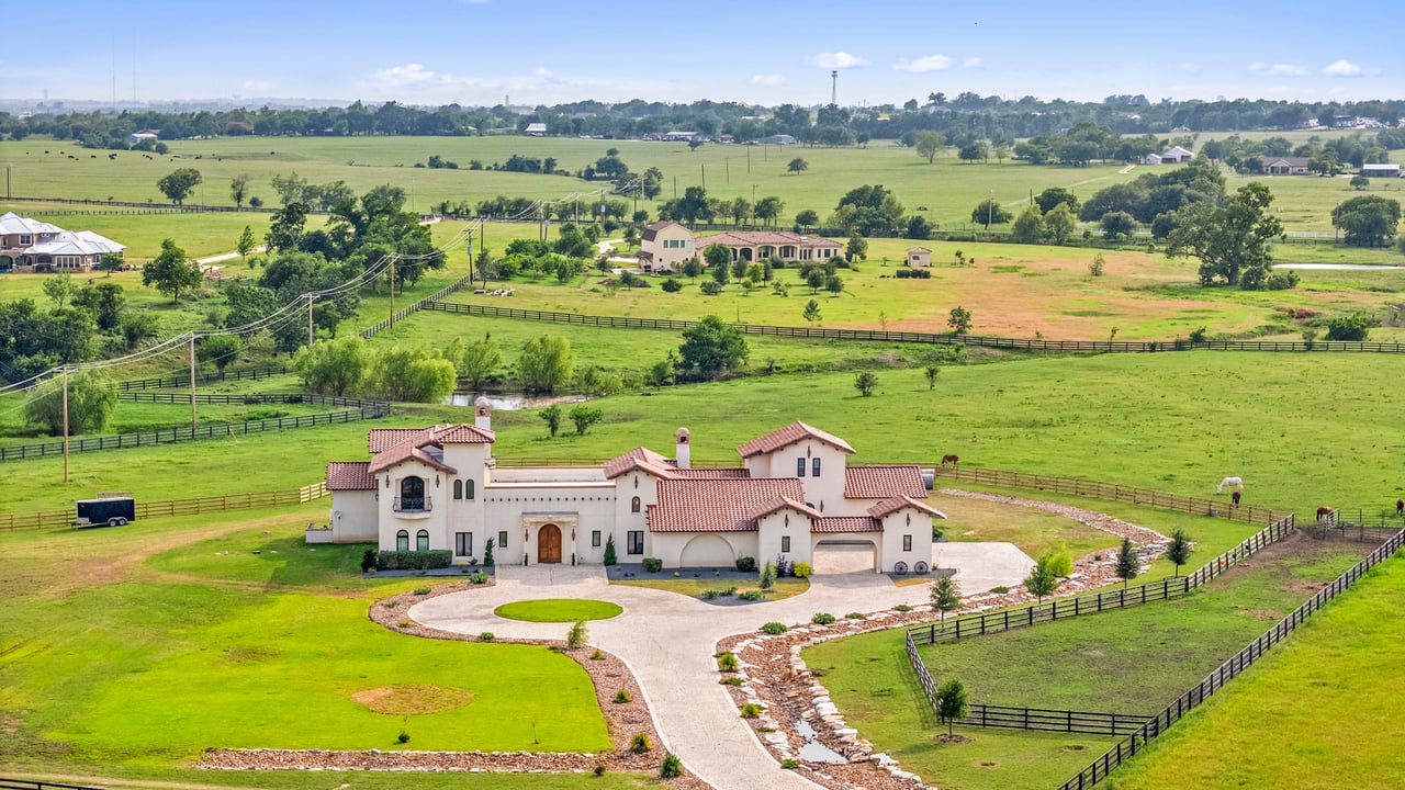 Georgetown Spanish Style Home (11 acres)