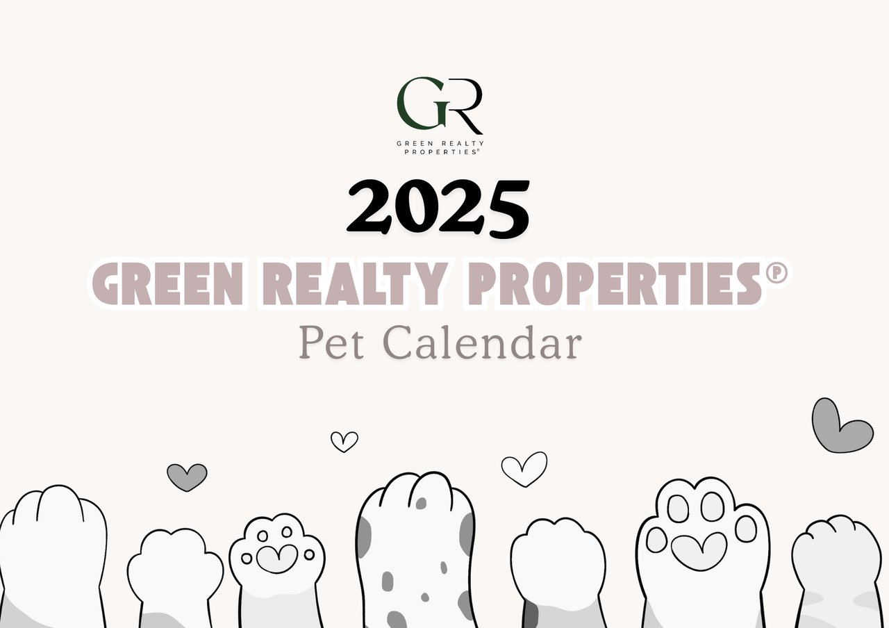 2025 Green Realty Properties Pet Calendar