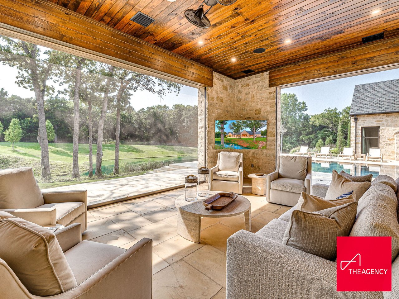 A Modern French Luxury Country Retreat in Sweetwater – $3,777,900 - Wyatt Poindexter - The Agency Oklahoma 