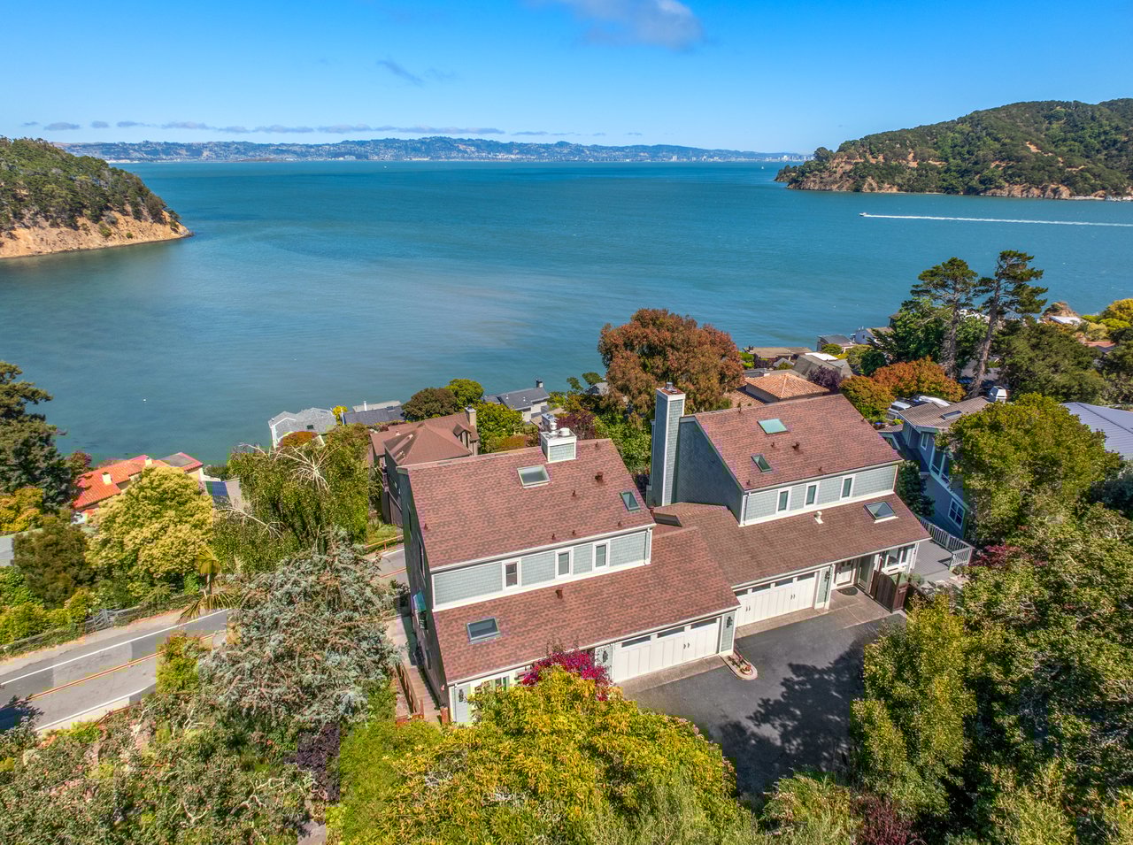 Picturesque Views of the Bay and Angel Island