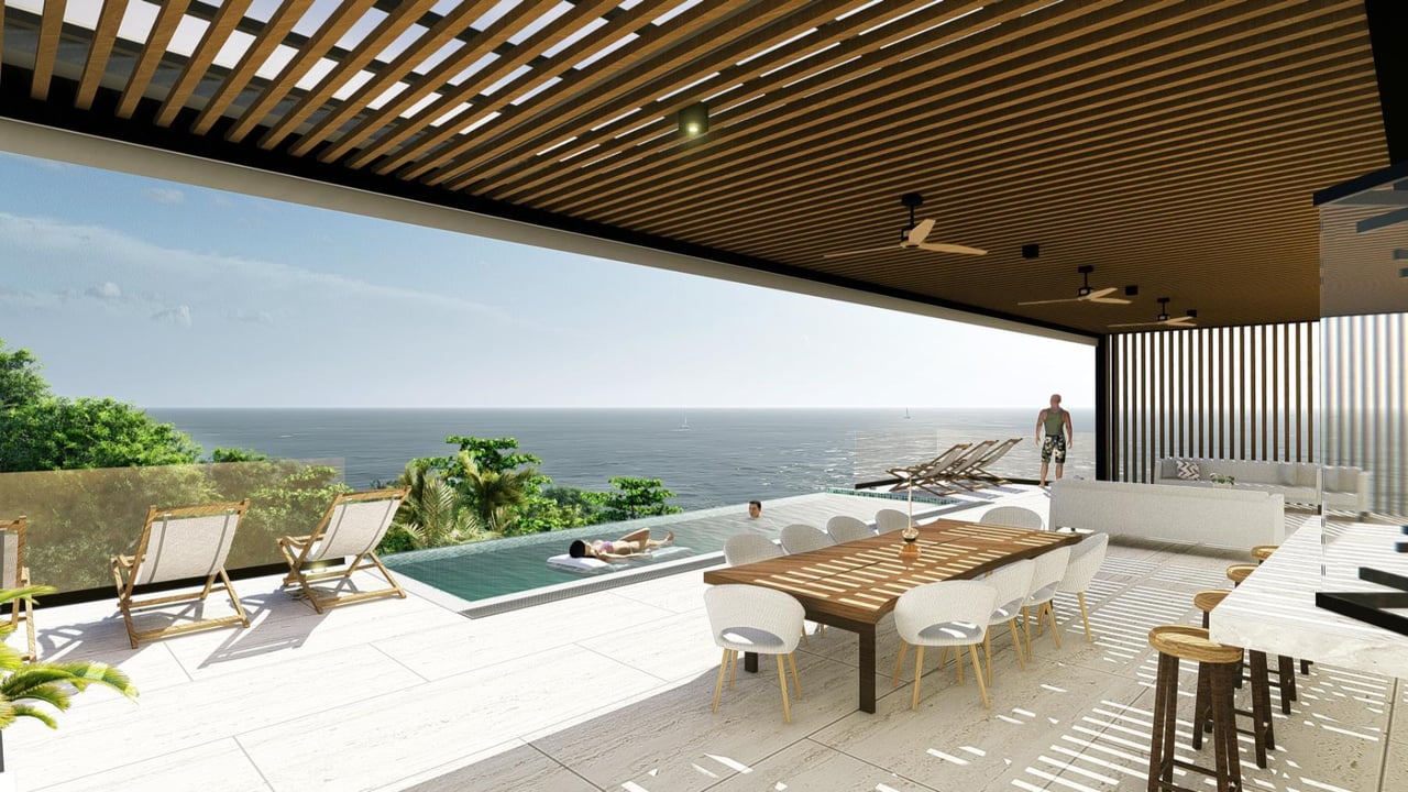 Modern Beachfront Luxury Estate, Dominical, Puntarenas