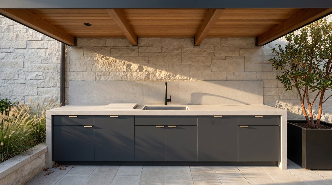 Outdoor kitchen