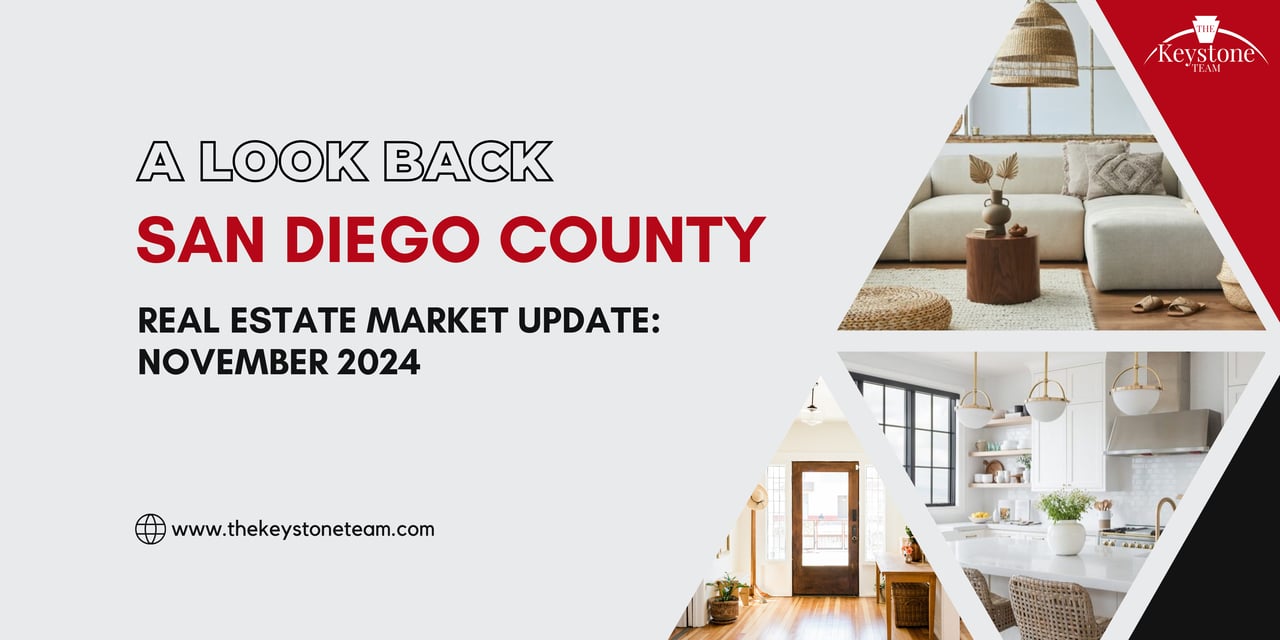 San Diego County Real Estate Market Update - November 2024
