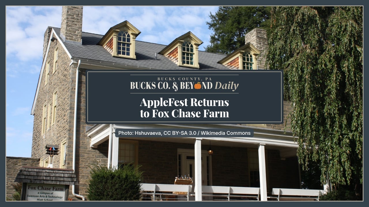 AppleFest Brings Cider and Hayrides Back to Fox Chase Farm