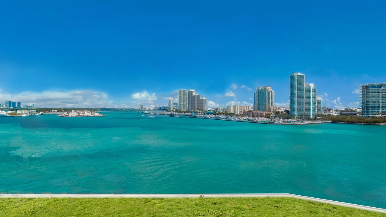 Six Fisher Island views 