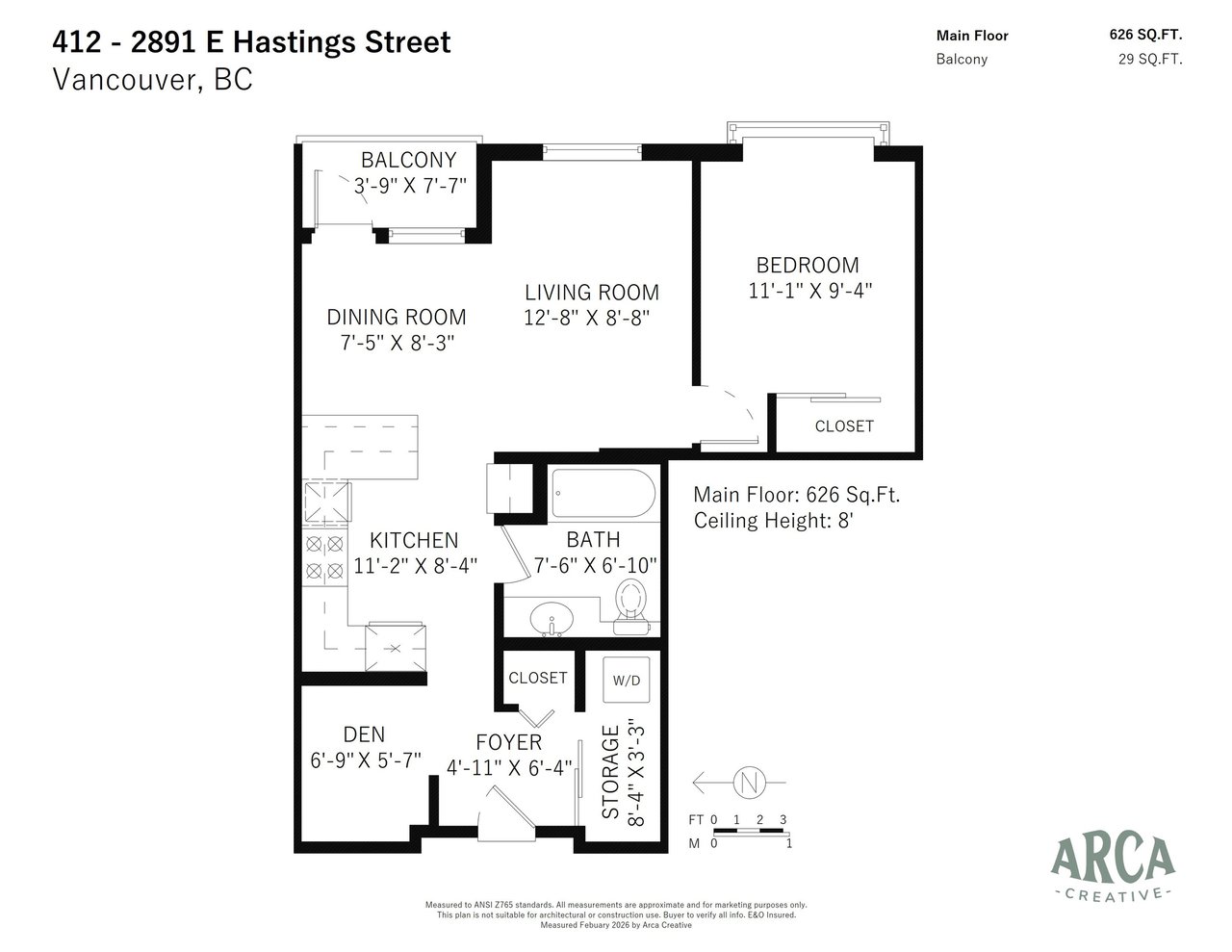 412-2891 E Hastings St