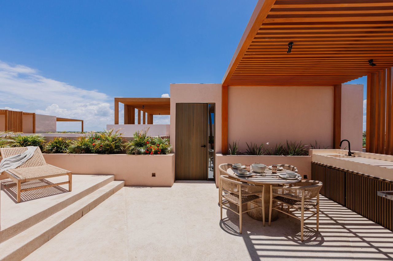 Aflora Aldea Zama Penthouse | 1BR Rooftop + Pool