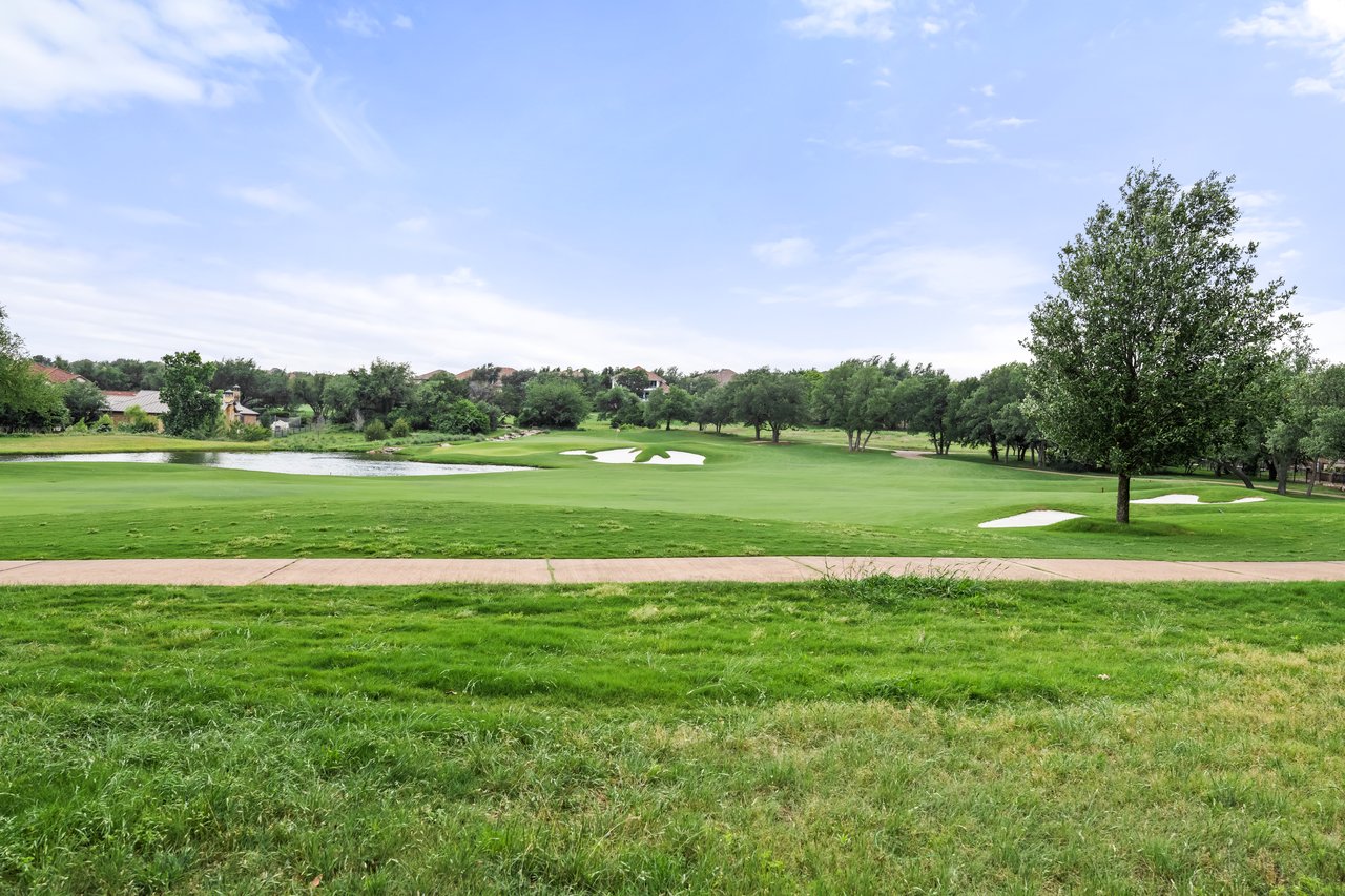 Luxurious Golf Course Estate with Unmatched Views & Resort-Style Backyard | Overlooking the Scenic 13th Hole Fairway at UT Golf Club in Steiner Ranch