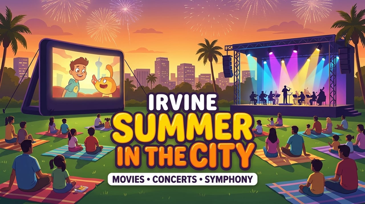 Irvine Summer in the City: Free Movies, Concerts, and Family-Friendly Events All Summer Long