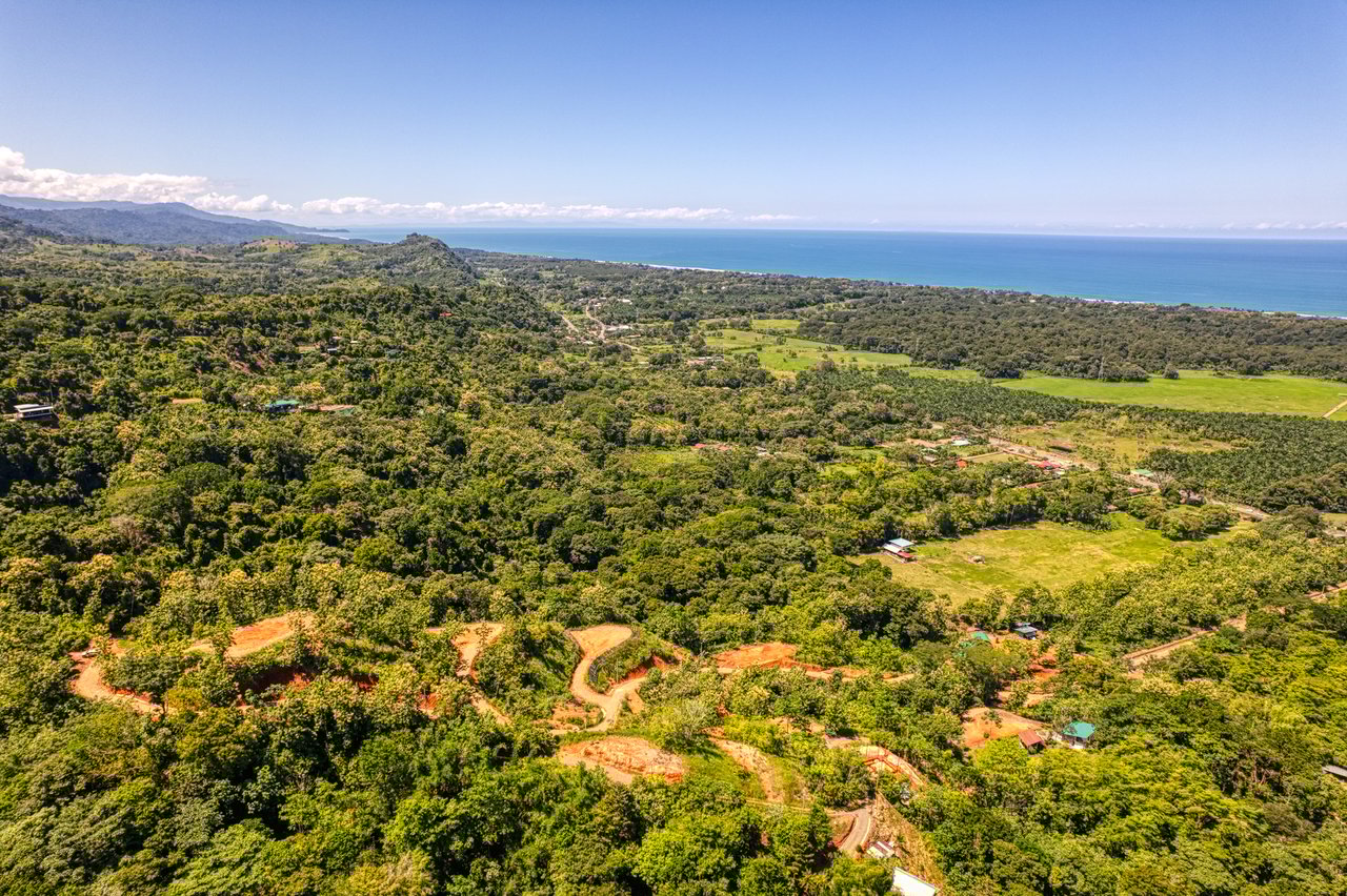 ¡New Gated Development in Matapalo - Ocean View and Flat Land, ready to build!