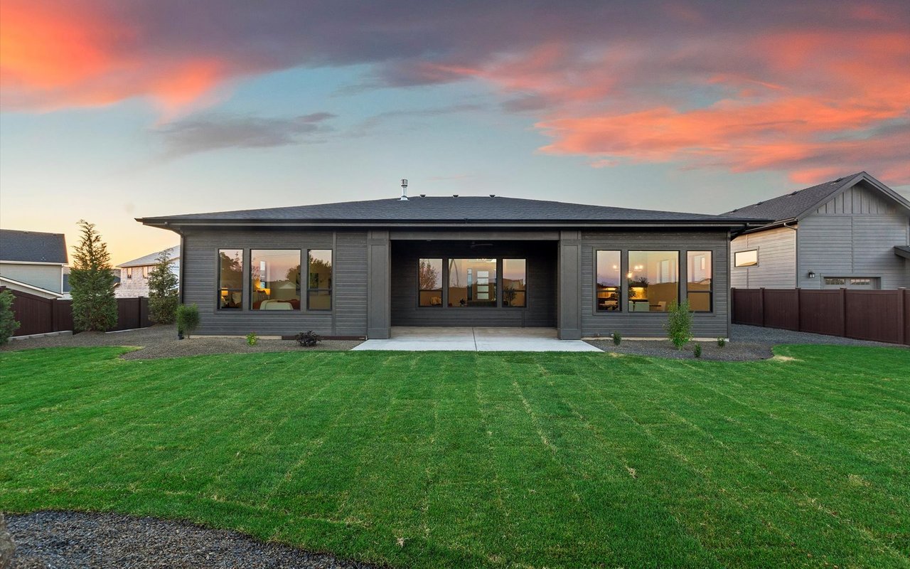 Contemporary Craftsman with Front Entry Courtyard