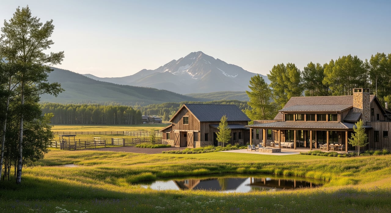 Alpine Mountain Ranch: Private Ranch Living Close To Town