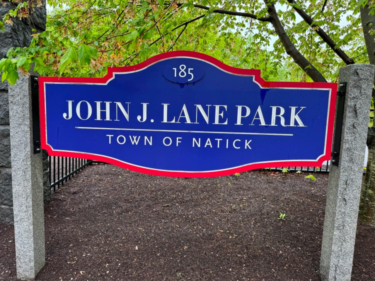 John J Lane Park in Natick Massachusetts