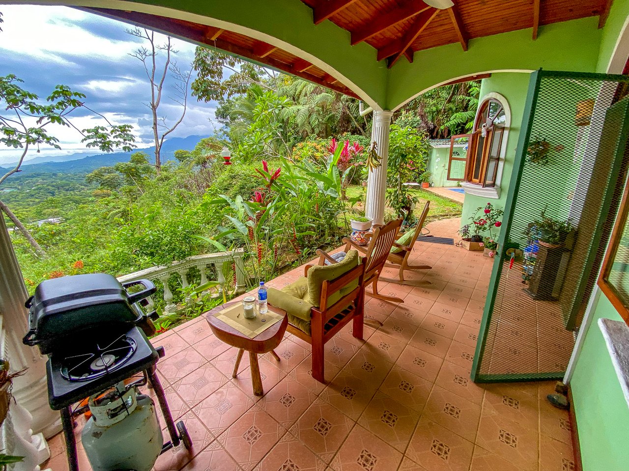 Ocean View Home for Sale in Ojochal with Pool & Jungle Views