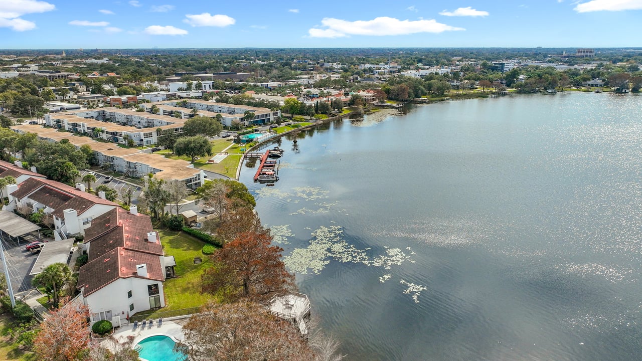 Winter Park Lakefront Townhome