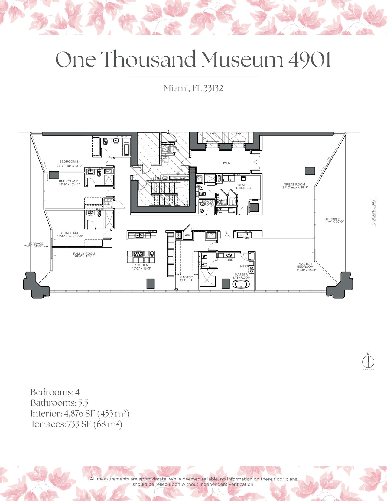 One Thousand Museum Lower Penthouse 4901