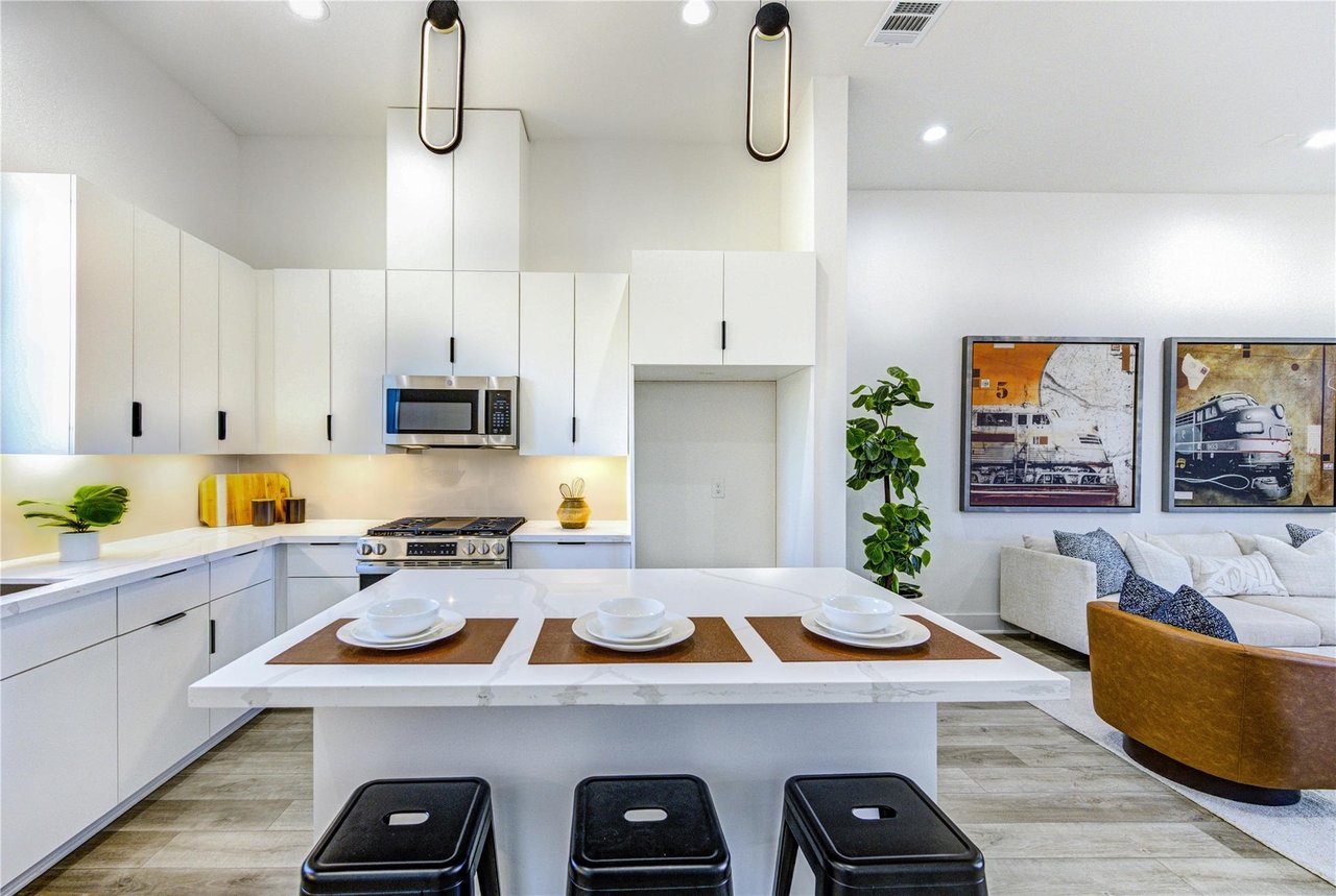 Kitchen of San Juan Vistas homes in Houston, TX