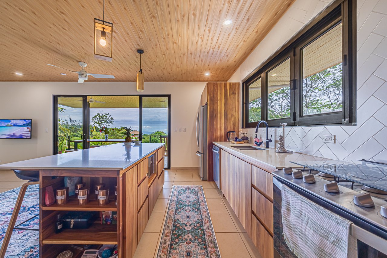 Ocean View Home with Cano Island And Whale Tail Views | San Josecito