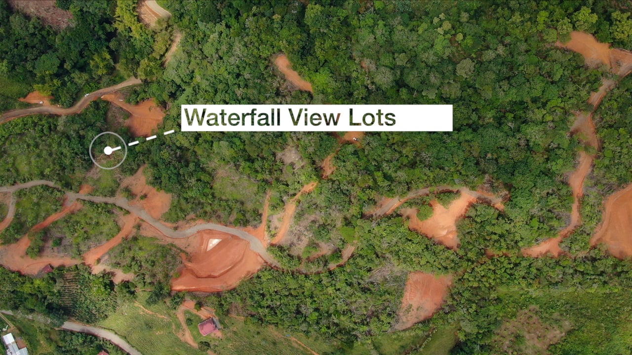 13 lot Land Development Opportunity with new waterfall view home-near San Isidro