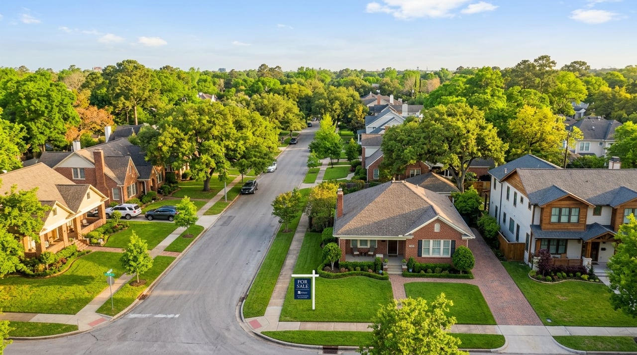 5 Houston inner city neighborhoods where homes rarely sell with low listing inventory